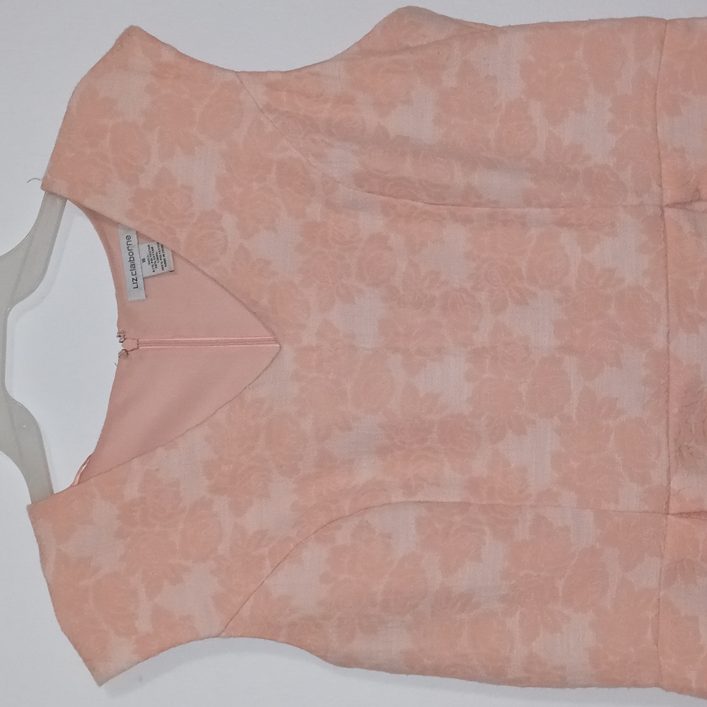 Peachy pink dress